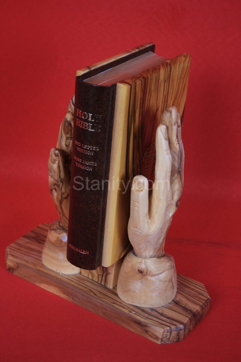 Wooden Cover Holy Bible B22