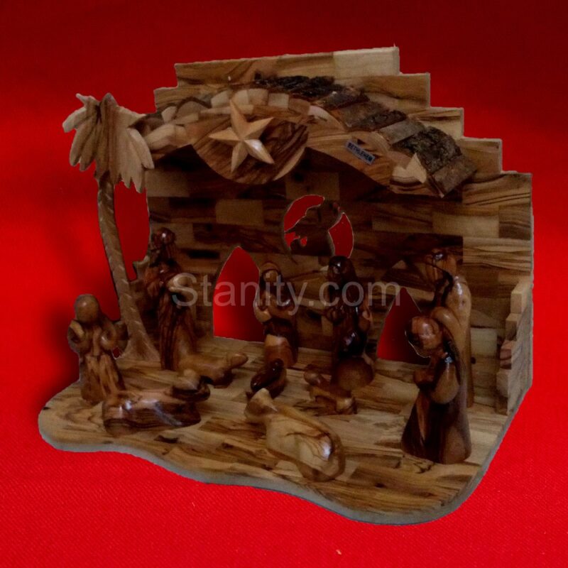 Bark Nativity Creche BA70