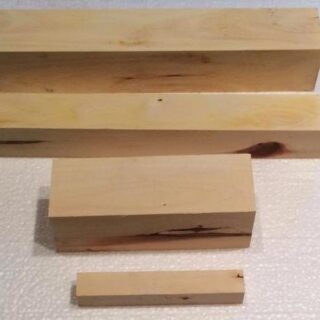 Carob wood turning blanks